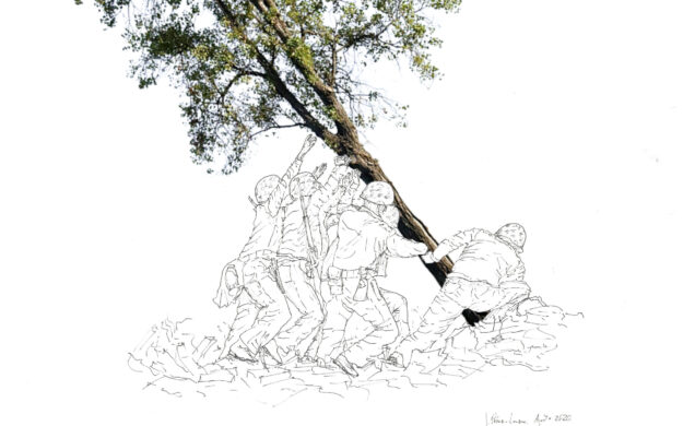 Nature Raising on Iwo Jima (Javier Pérez-Lanzac, GG3 Galerie for sustainable art)